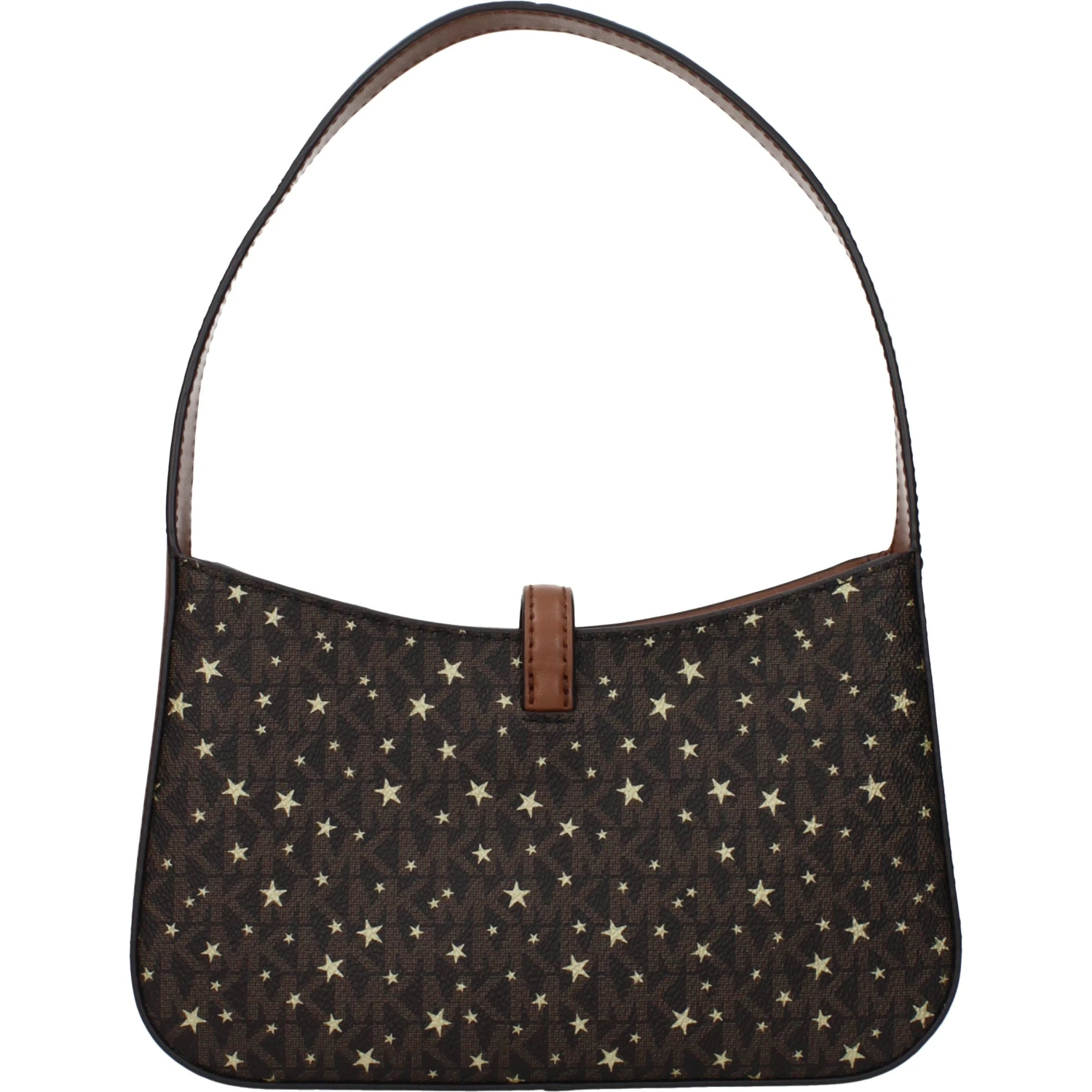 Brown Fabric Handbag
