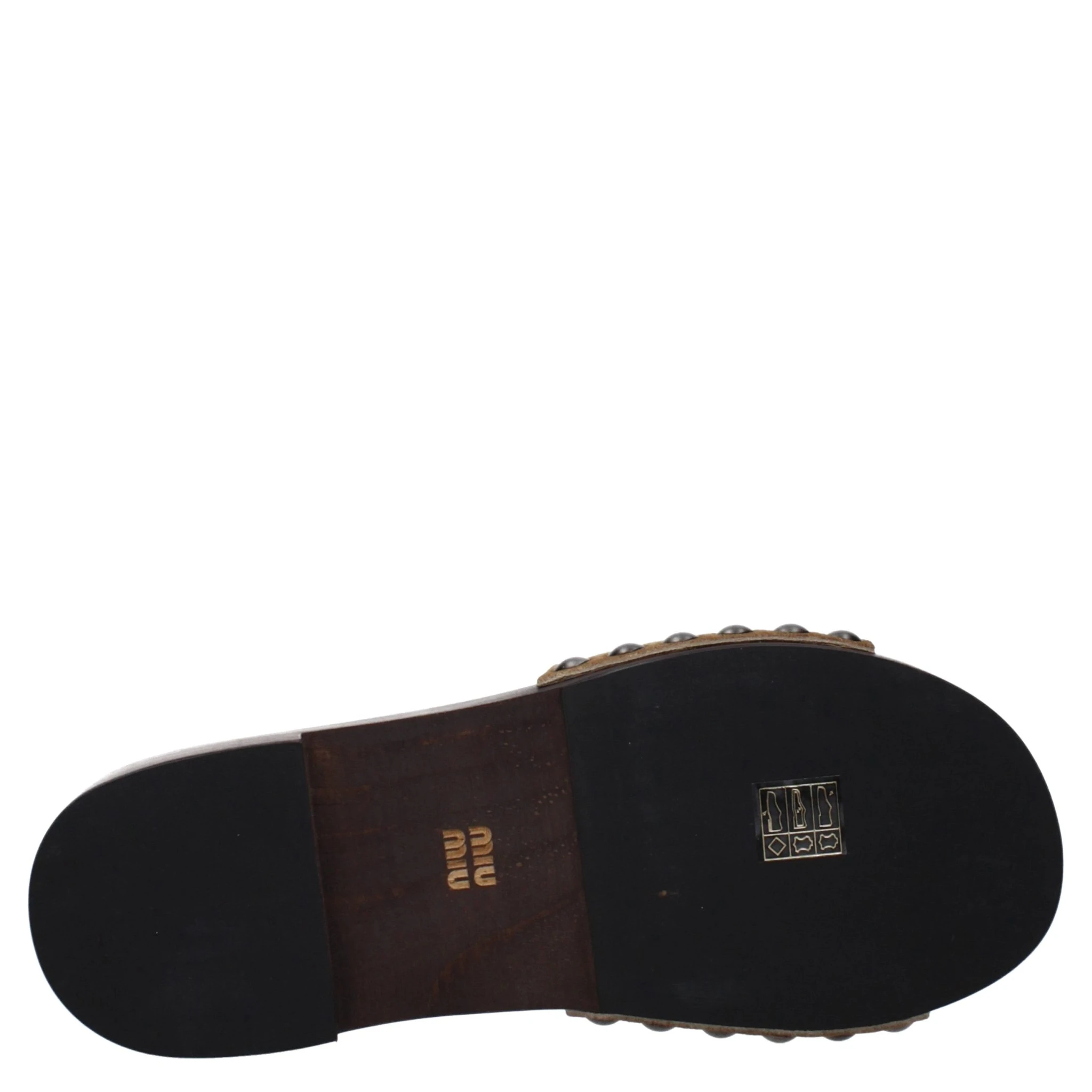 Brown Leather Slippers