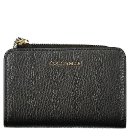 Black Leather Women Wallet