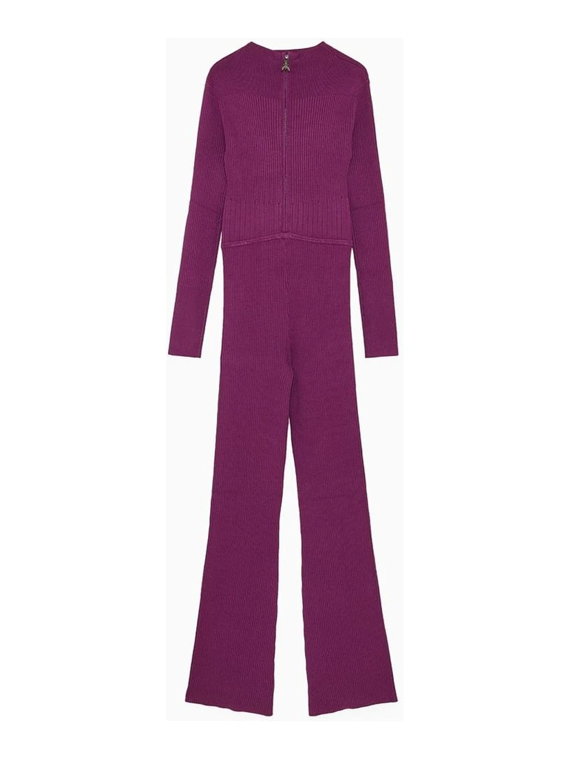Purple Viscose Jumpsuit