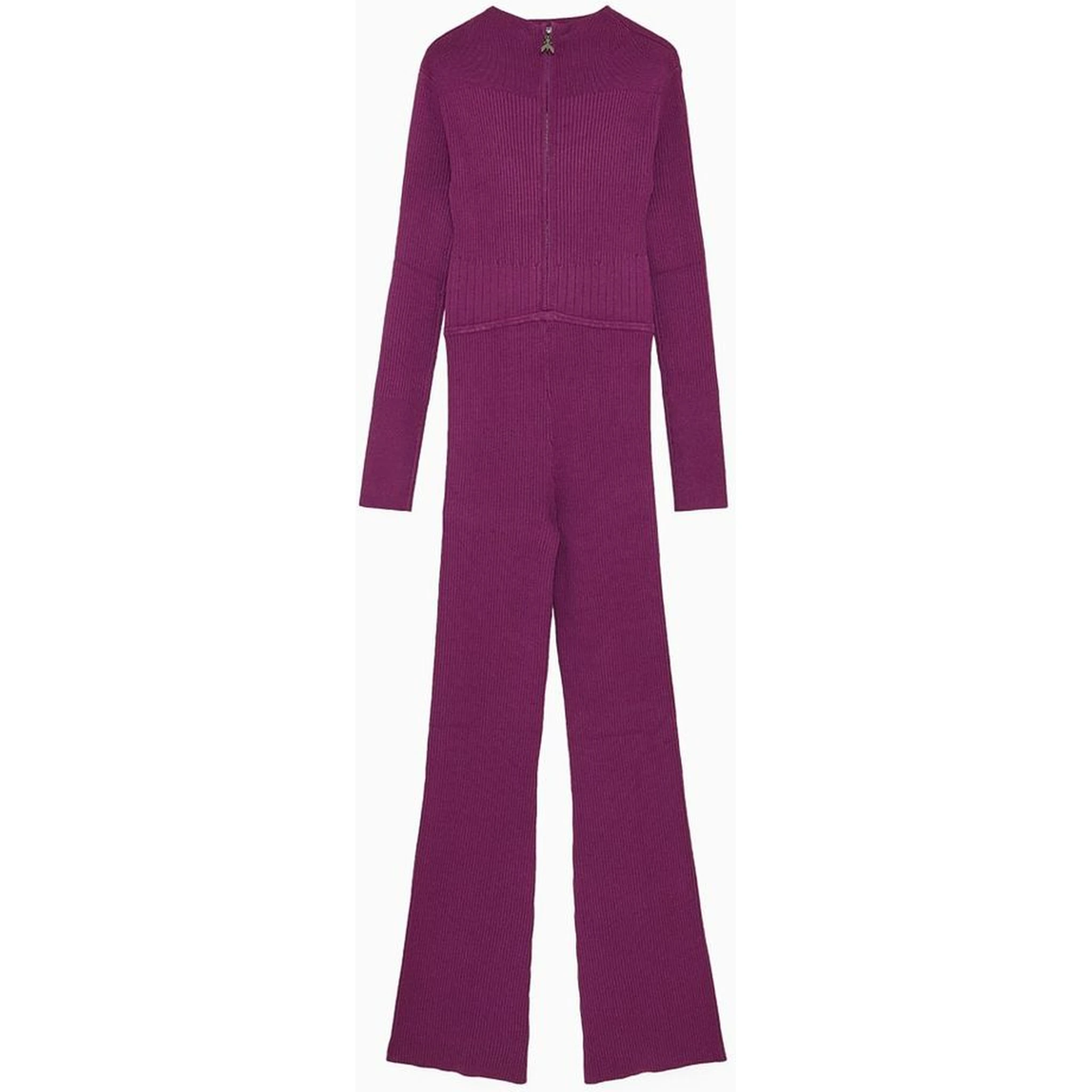 Purple Viscose Jumpsuit