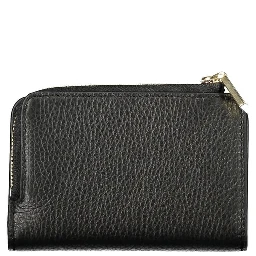 Black Leather Women Wallet