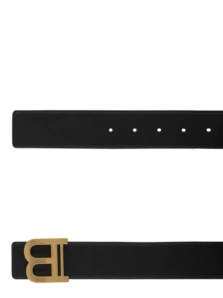 Black Leather Regular Belt alternative