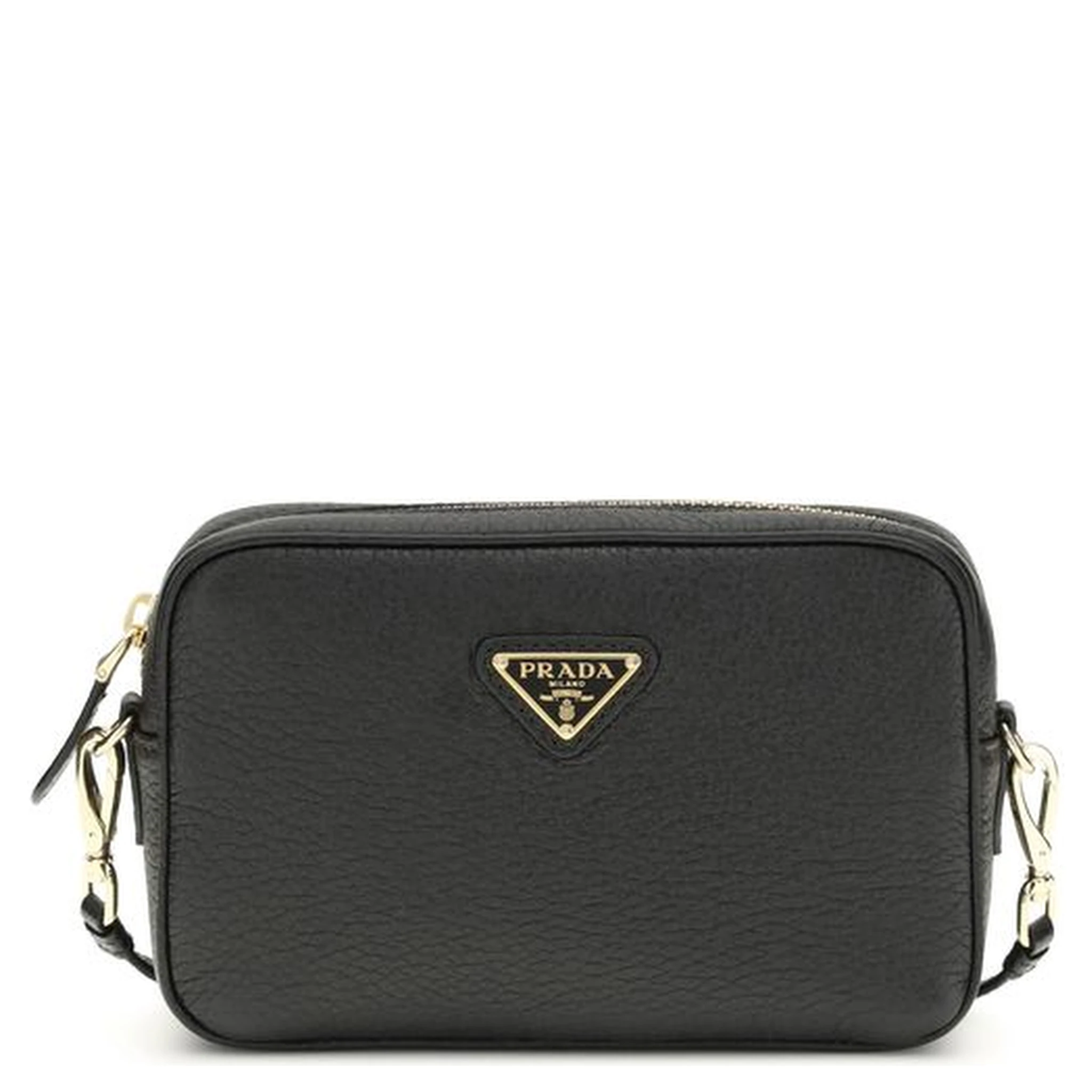 Black Calf Leather Bos Taurus Shoulder Bag