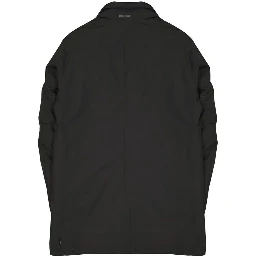 Gray Polyester Coat