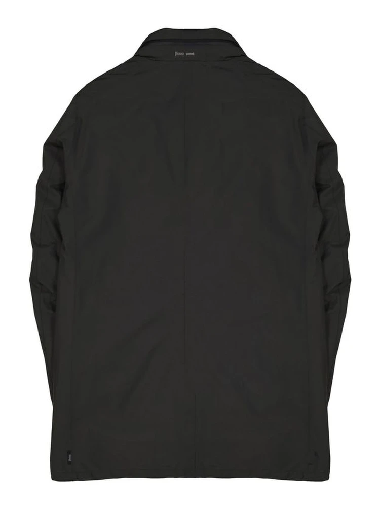 Gray Polyester Coat alternative