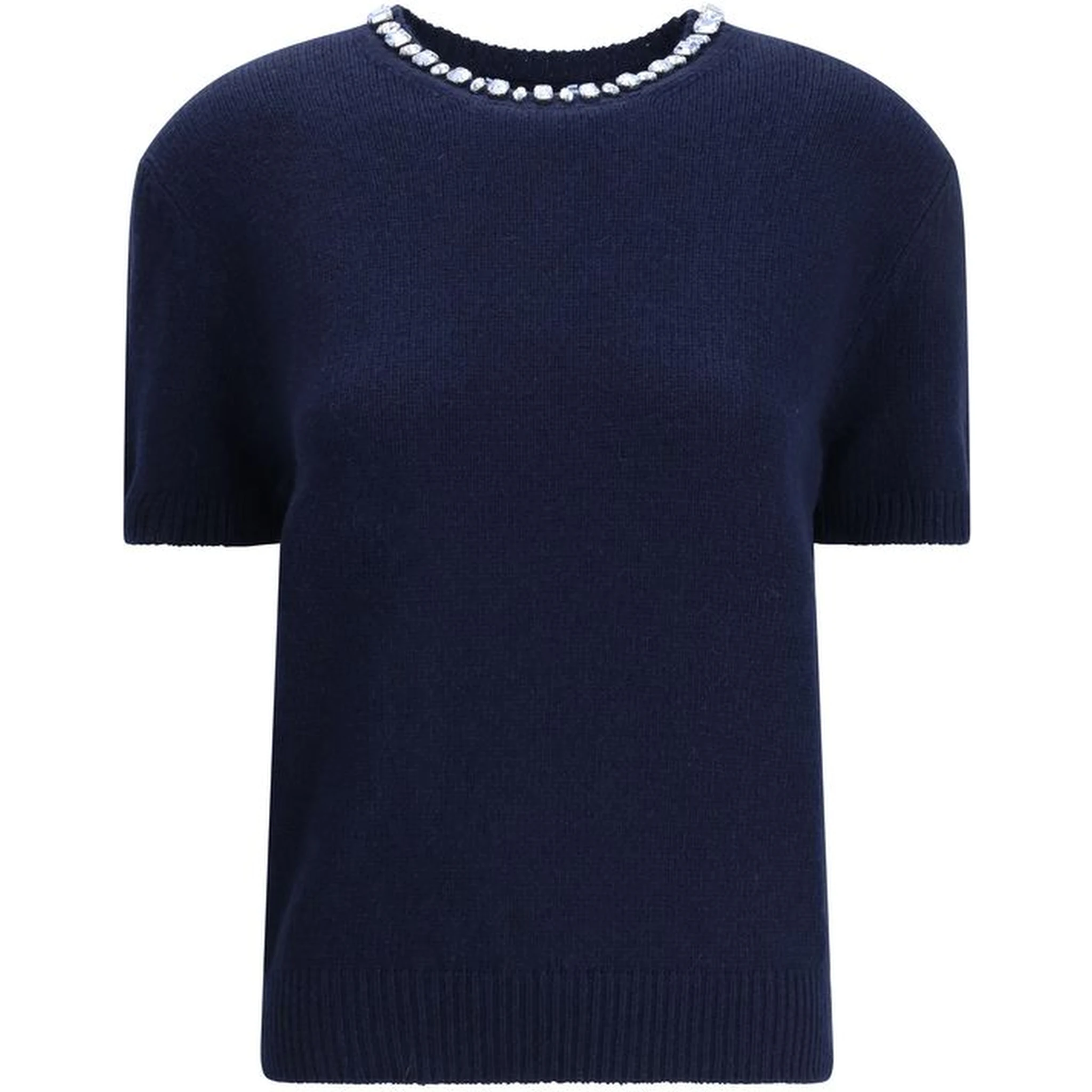 Blue Fleece Wool Sweatshirt