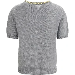 Gray Fleece Wool Sweatshirt