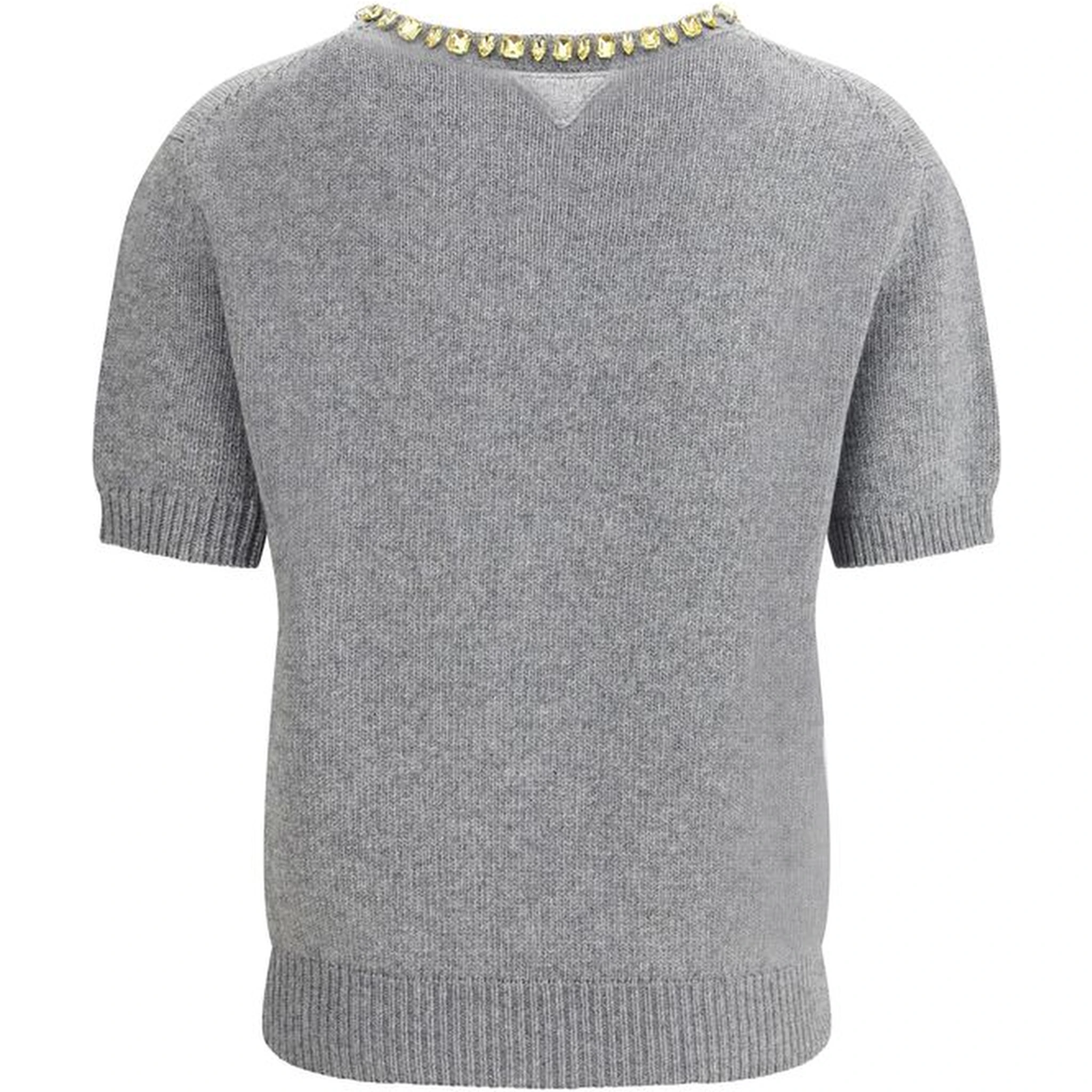 Gray Fleece Wool Sweatshirt