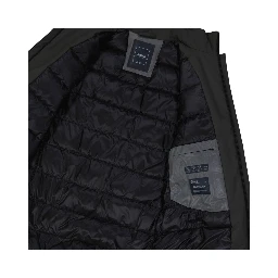 Gray Polyester Coat
