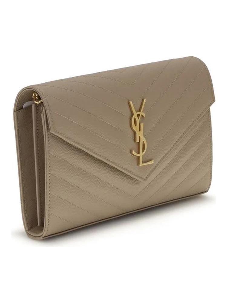 Beige Calf Leather Bos Taurus Shoulder Bag alternative