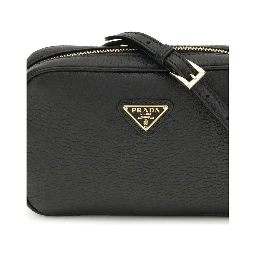 Black Calf Leather Bos Taurus Shoulder Bag