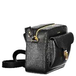 Black Leather Women Bag