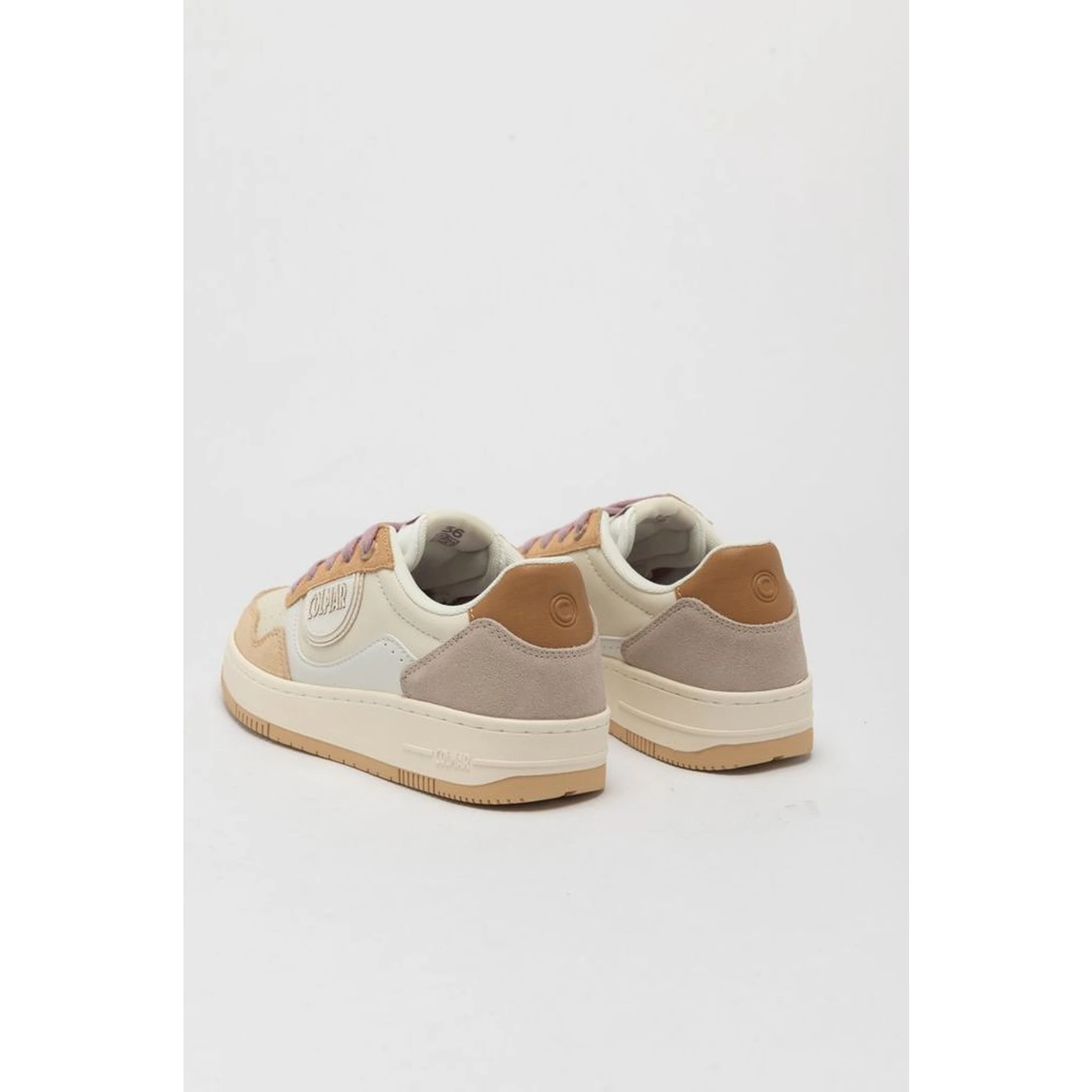 Multicolor Polyethylene Low Top Sneakers