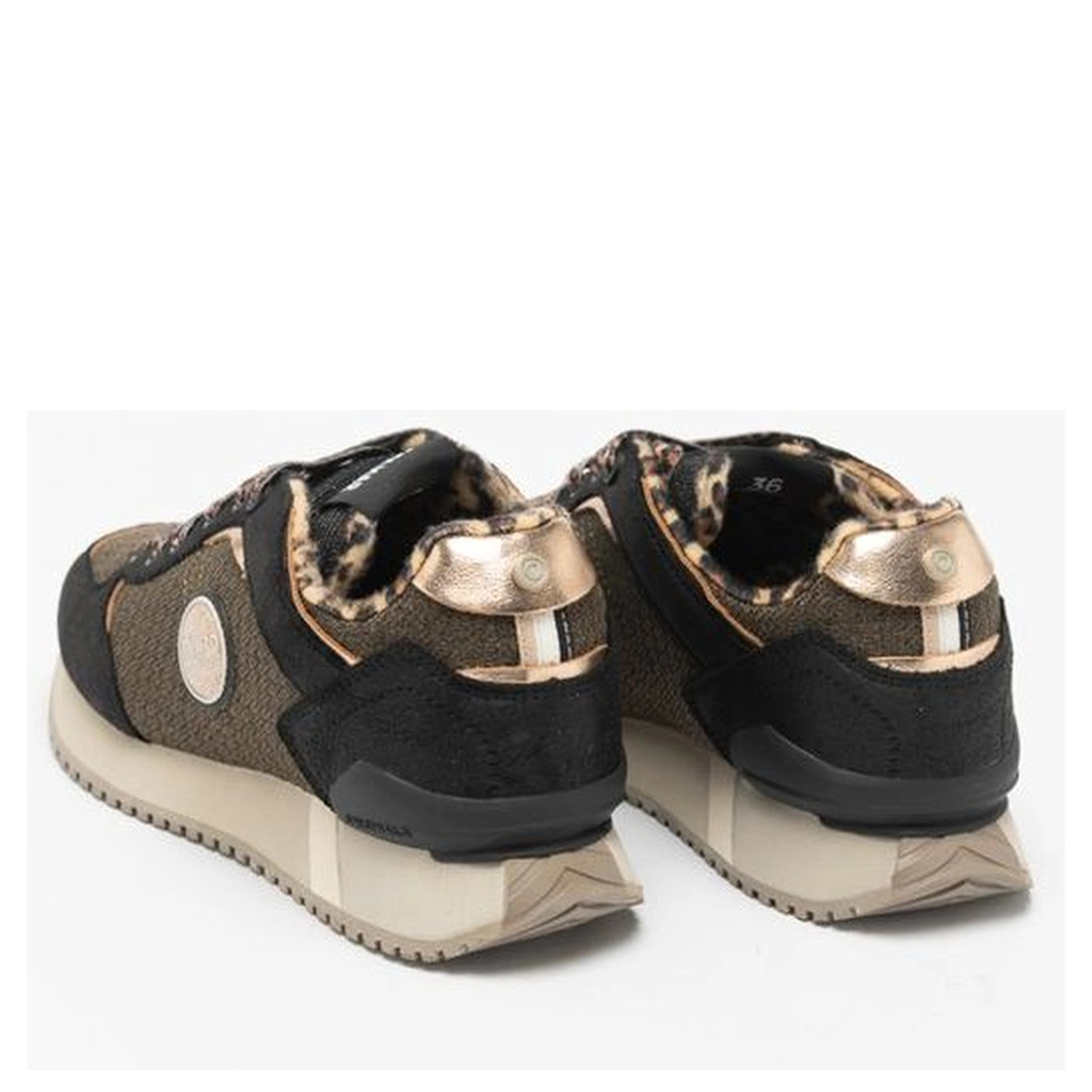 Bicolor Polyethylene Sneakers
