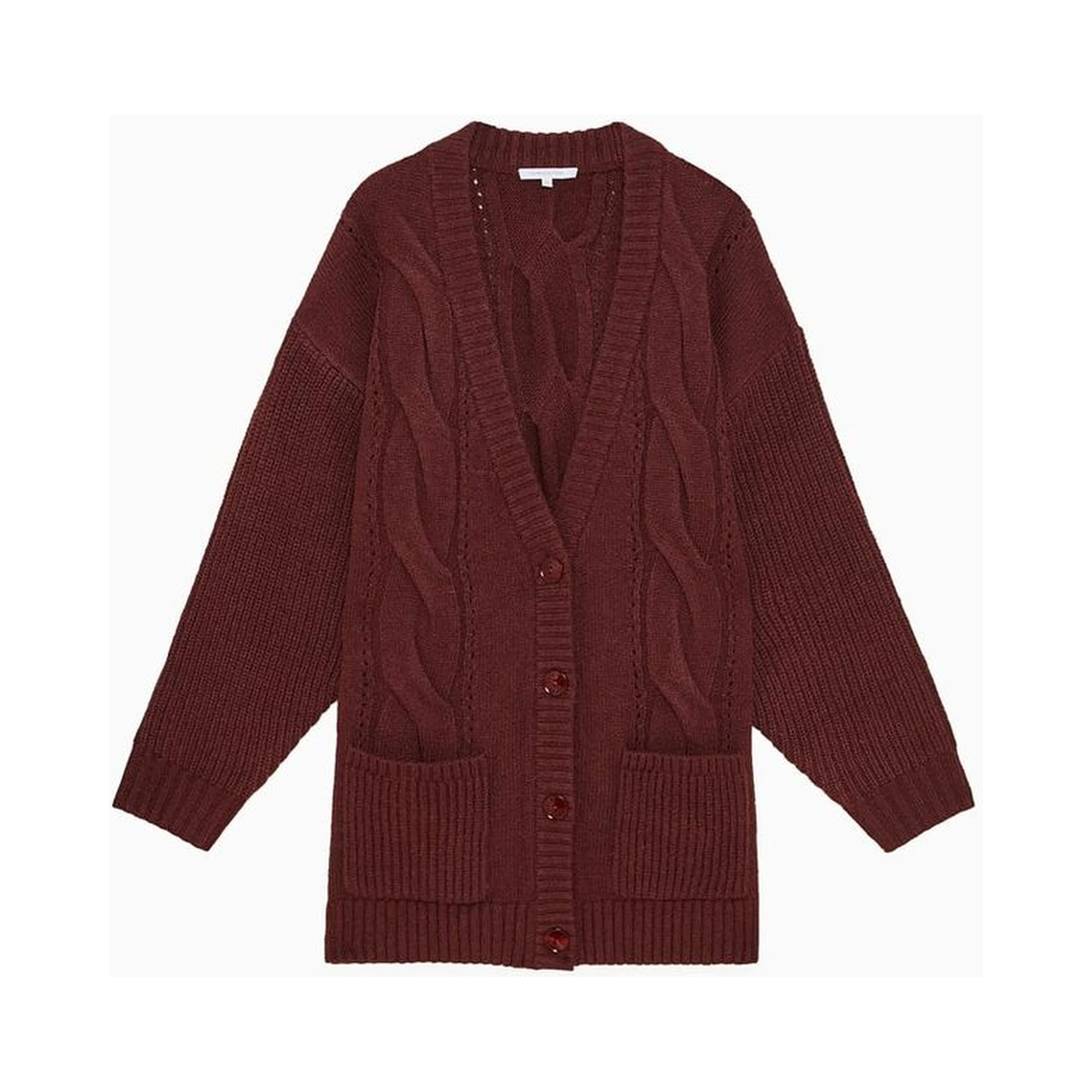 Purple Marabou Cardigan