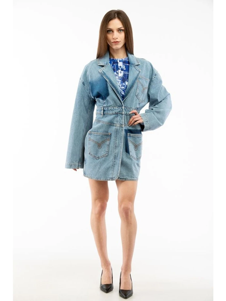 Multicolor Cotton Denim Jacket