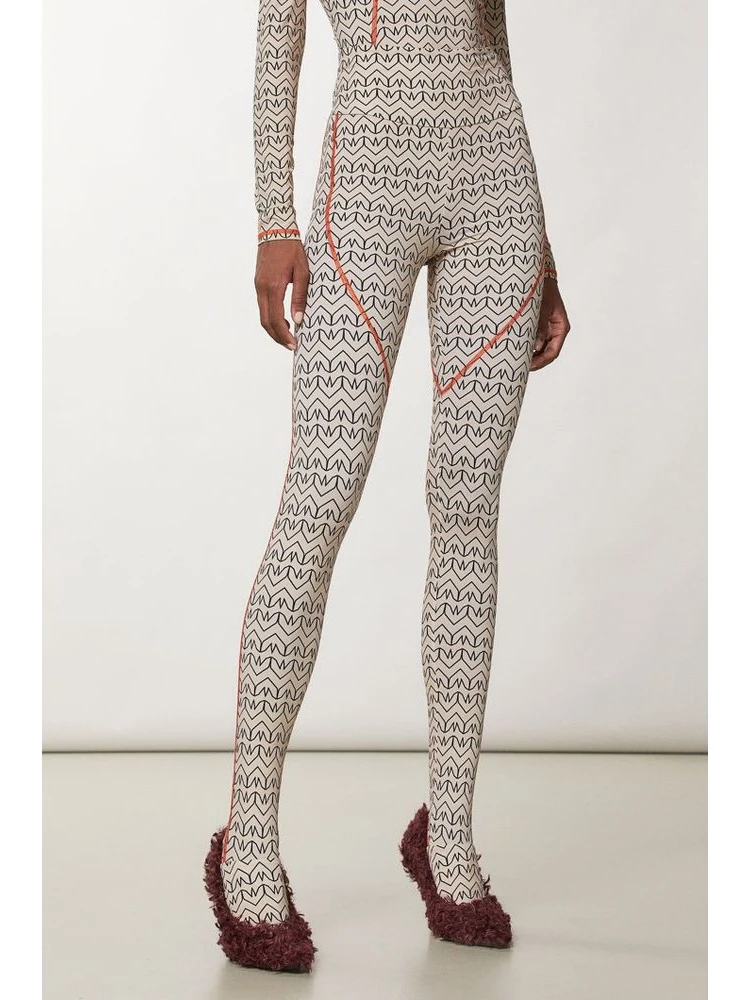 Bicolor Polyamide Athletic Pants alternative