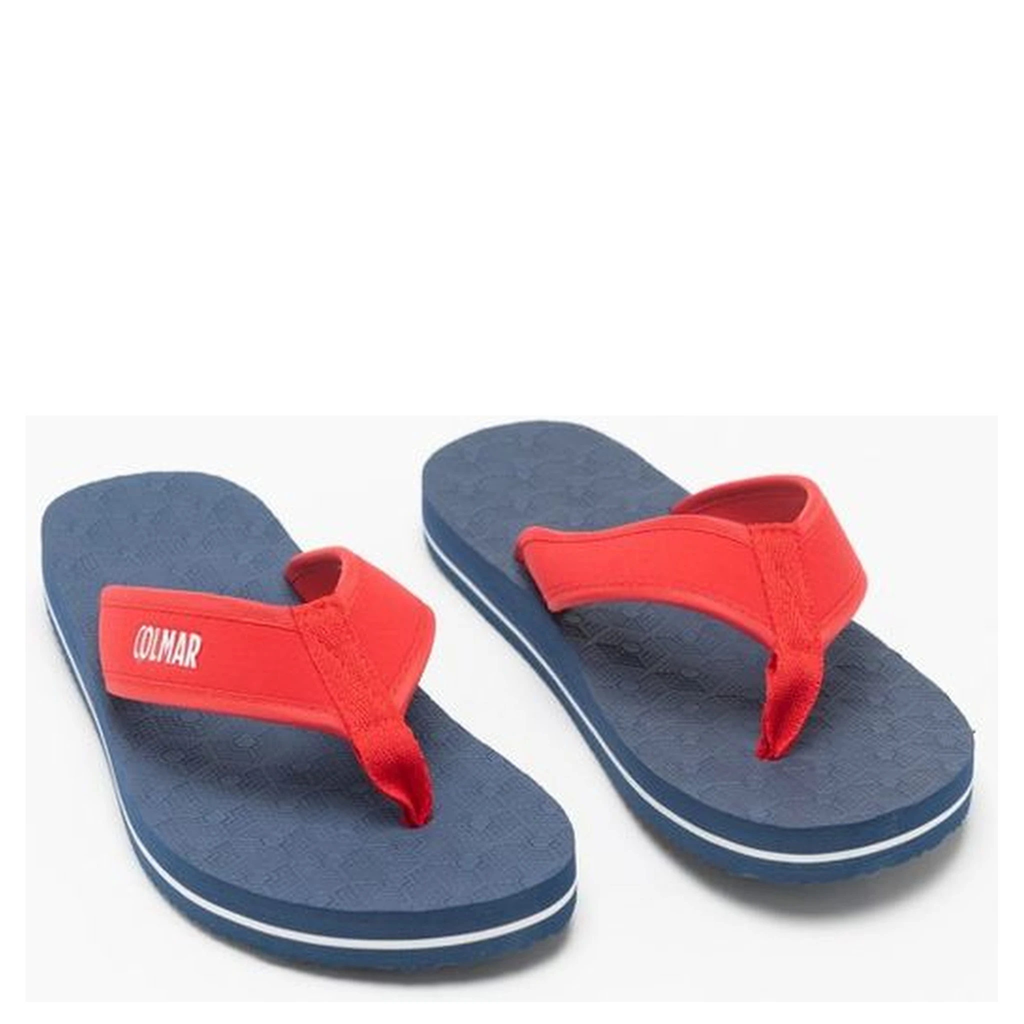 Multicolor Polyester Flip-Flop Sandals