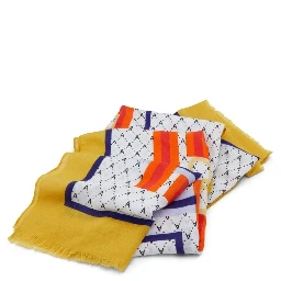 Blue Polyacrylic Swim Shorts