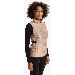 Pink Polyamide Waistcoat