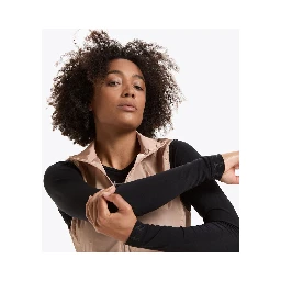 Pink Polyamide Waistcoat