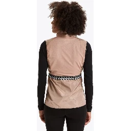 Pink Polyamide Waistcoat