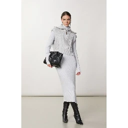 White Viscose Casual Dress