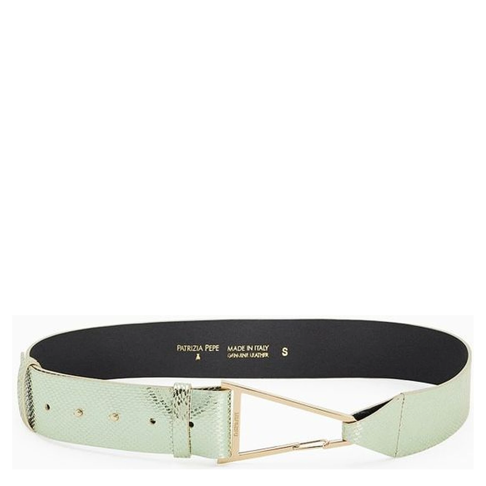 Green Goatskin Regular Belt