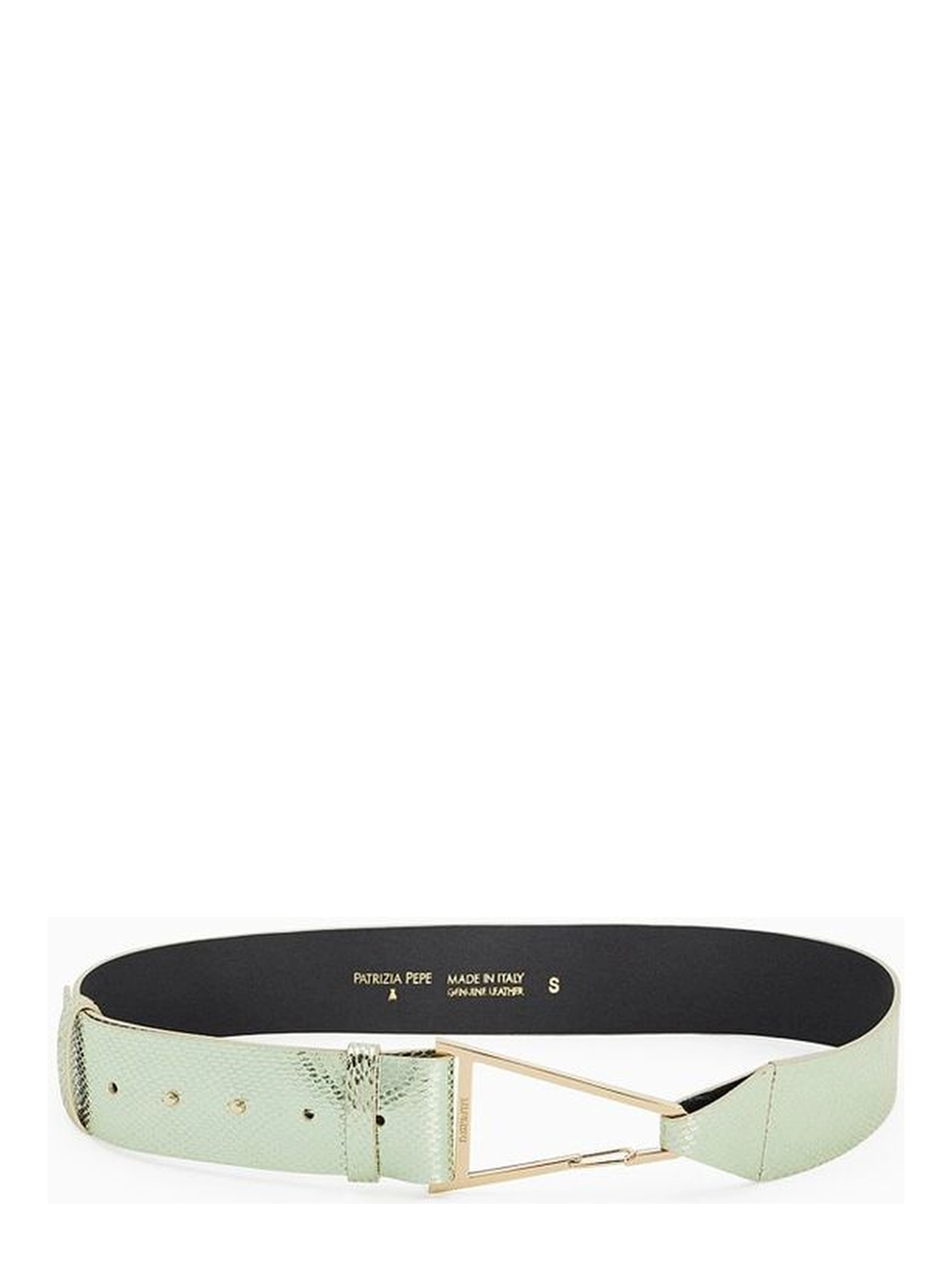 Green Goatskin Regular Belt