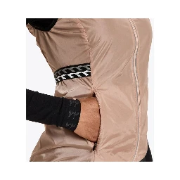 Pink Polyamide Waistcoat