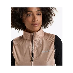 Pink Polyamide Waistcoat