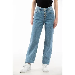 Multicolor Cotton Jeans Denim