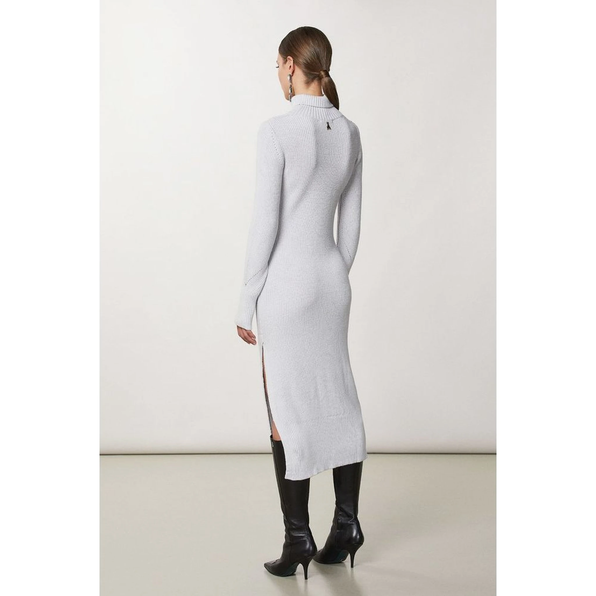 White Viscose Casual Dress