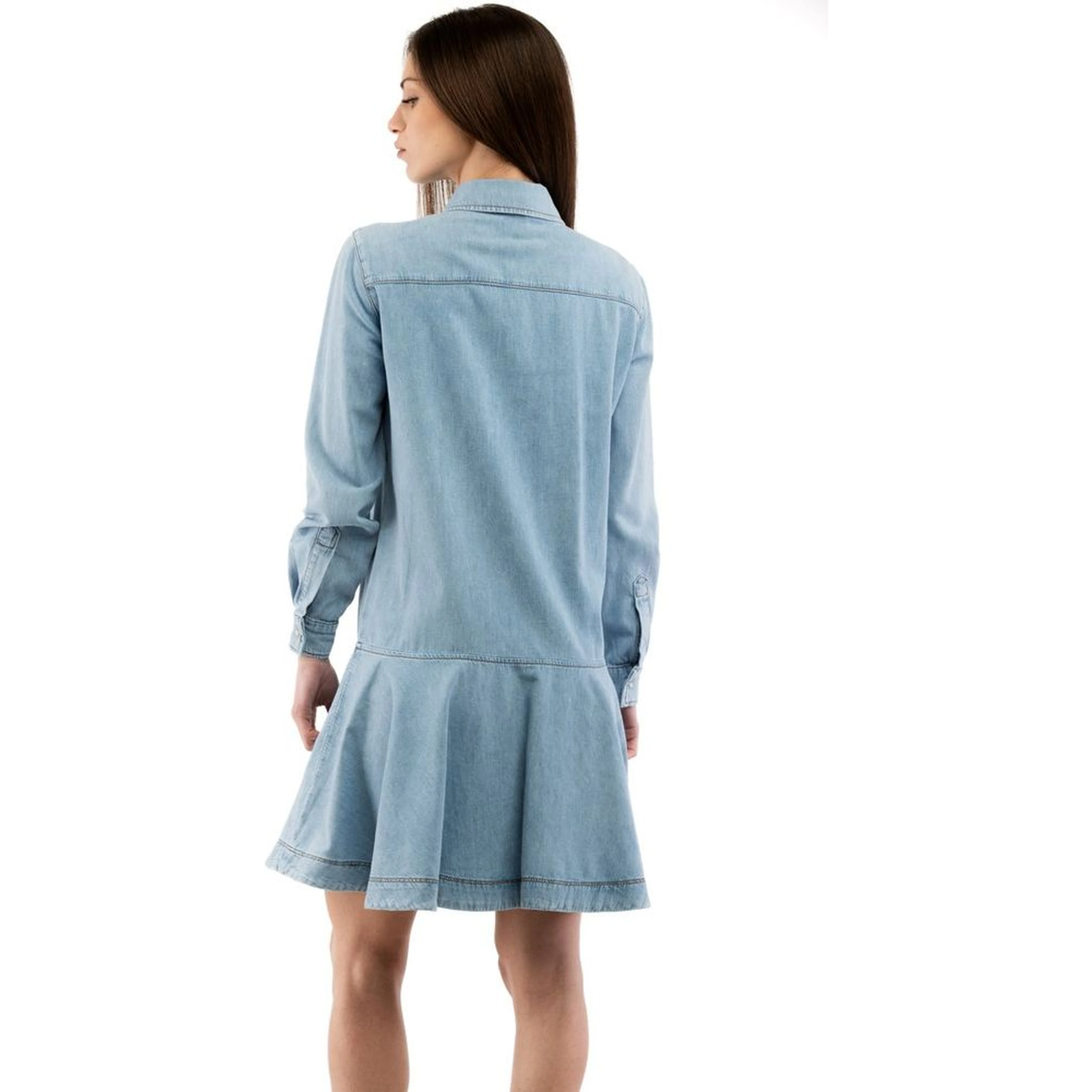Multicolor Cotton Casual Dress