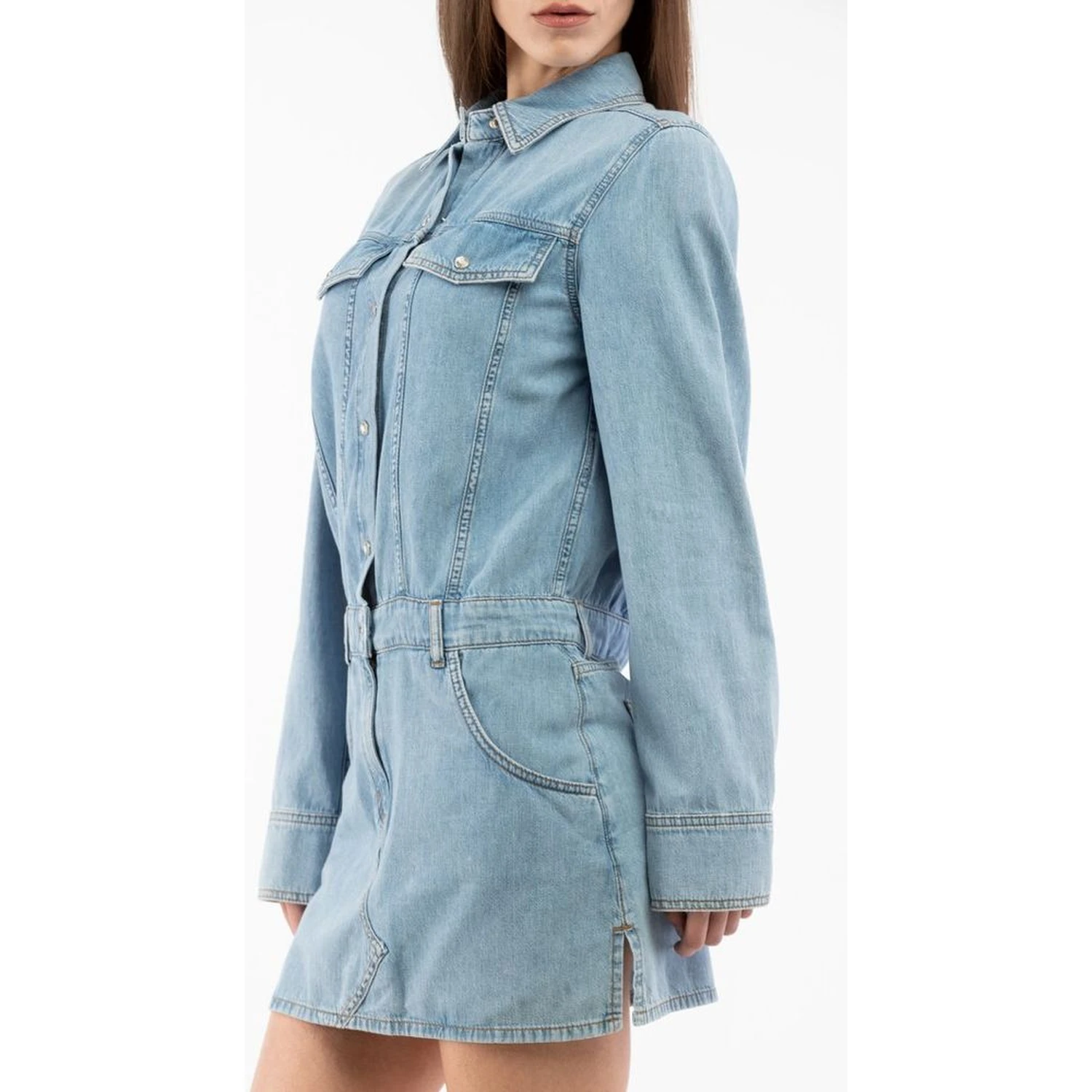 Multicolor Cotton Casual Dress