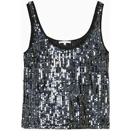 Gold Nylon Tank Tops