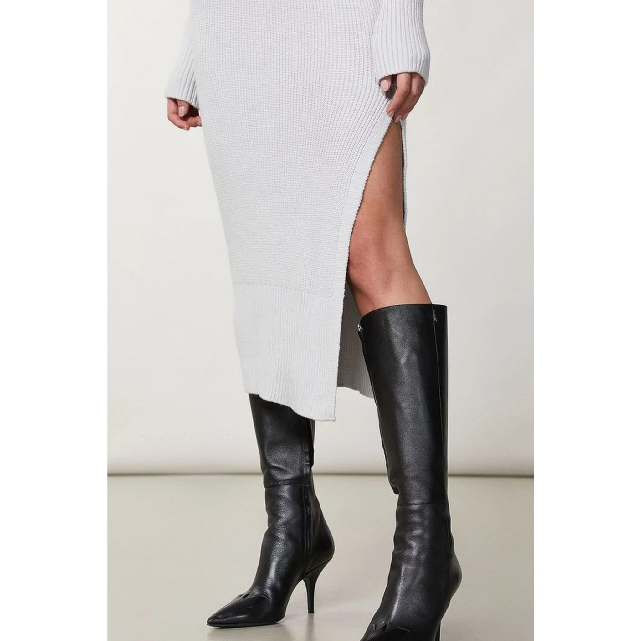 White Viscose Casual Dress