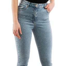 Multicolor Cotton Skinny Jeans
