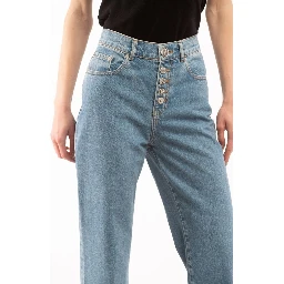 Multicolor Cotton Jeans Denim