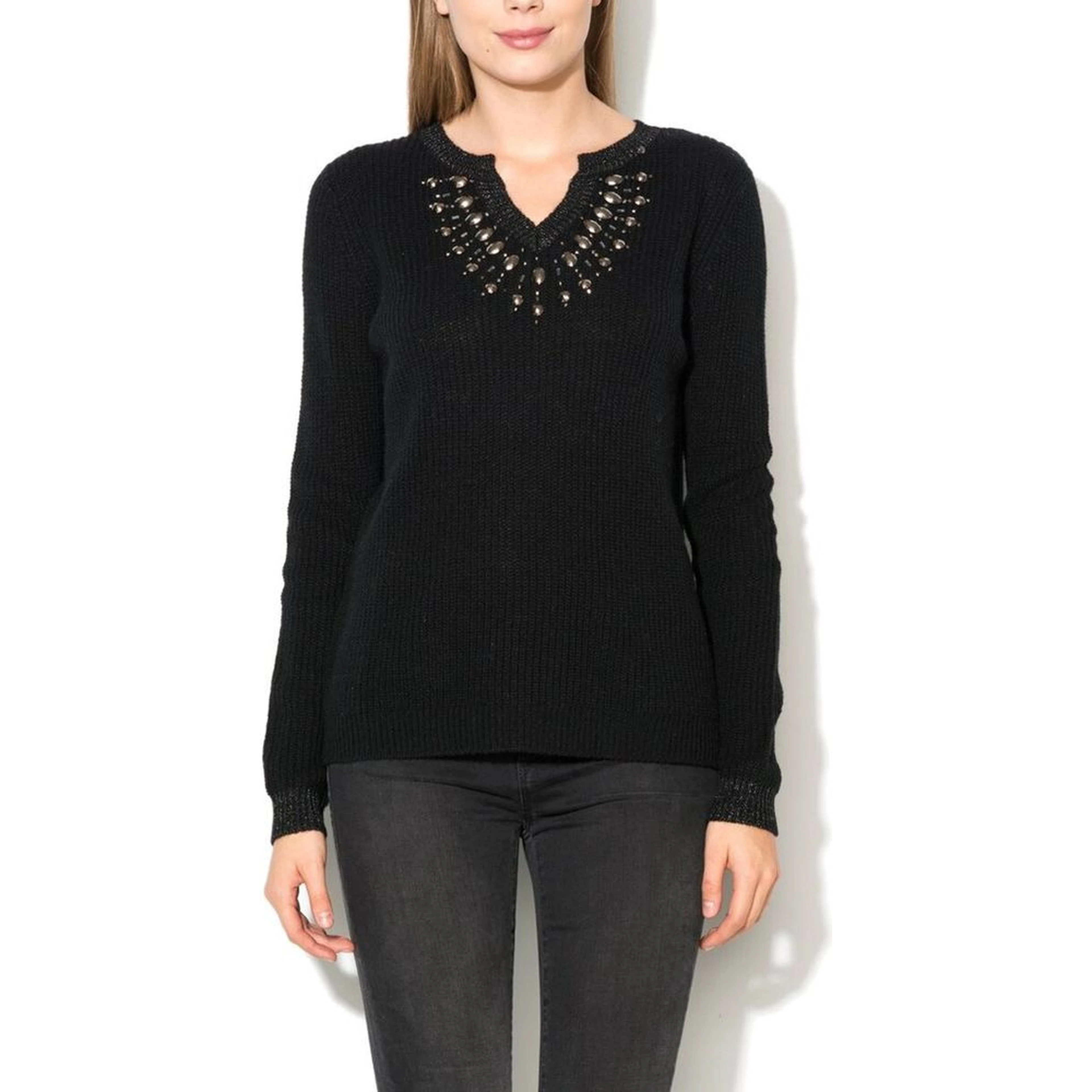 Black Polyacrylic Sweatshirt