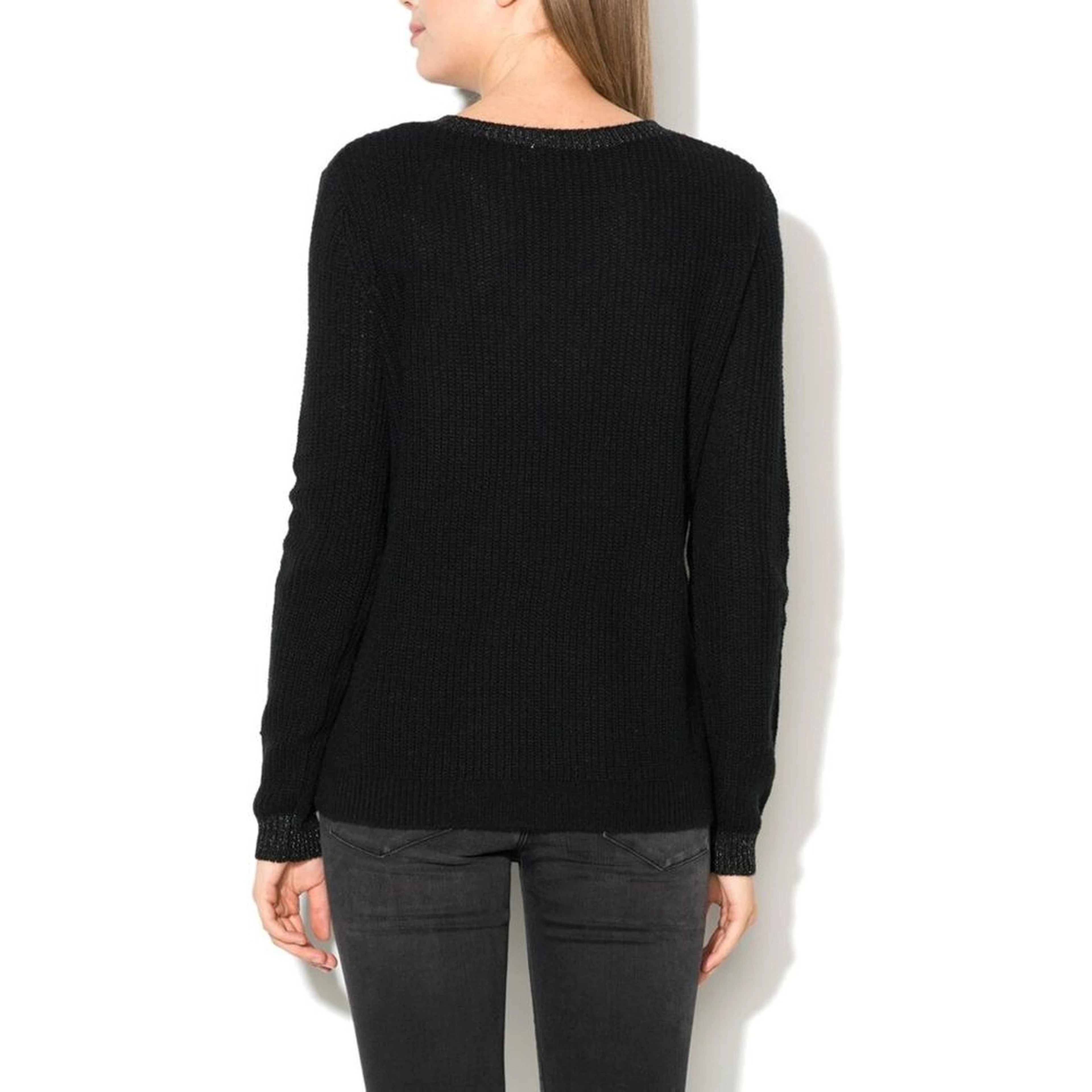 Black Polyacrylic Sweatshirt