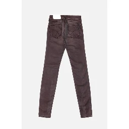 Multicolor Cotton Slim Fit Jeans