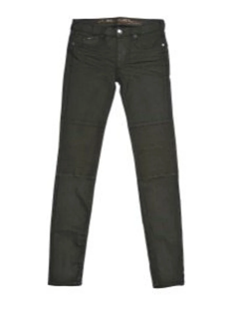 Brown Cotton Jeans Denim