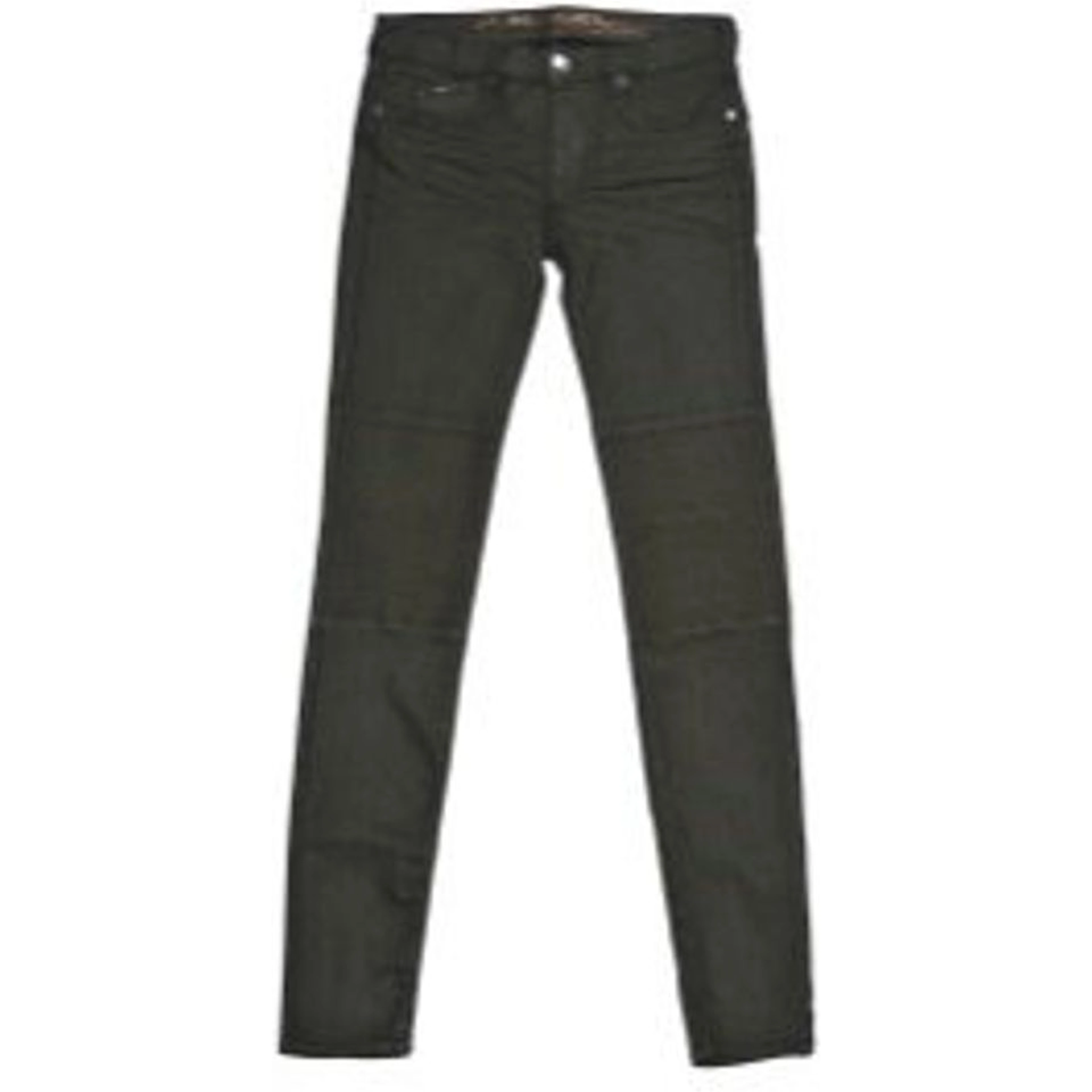 Brown Cotton Jeans Denim