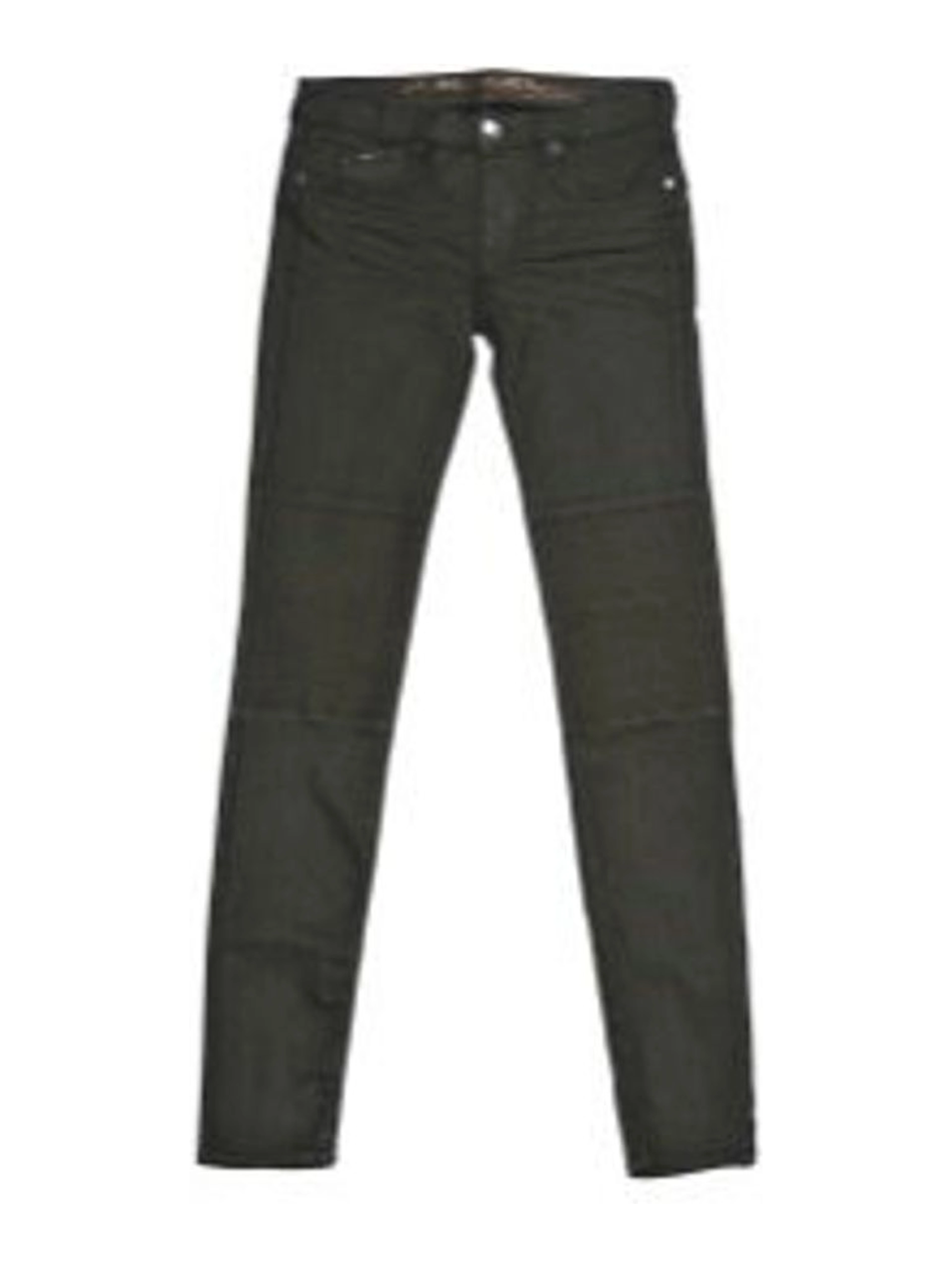 Brown Cotton Jeans Denim
