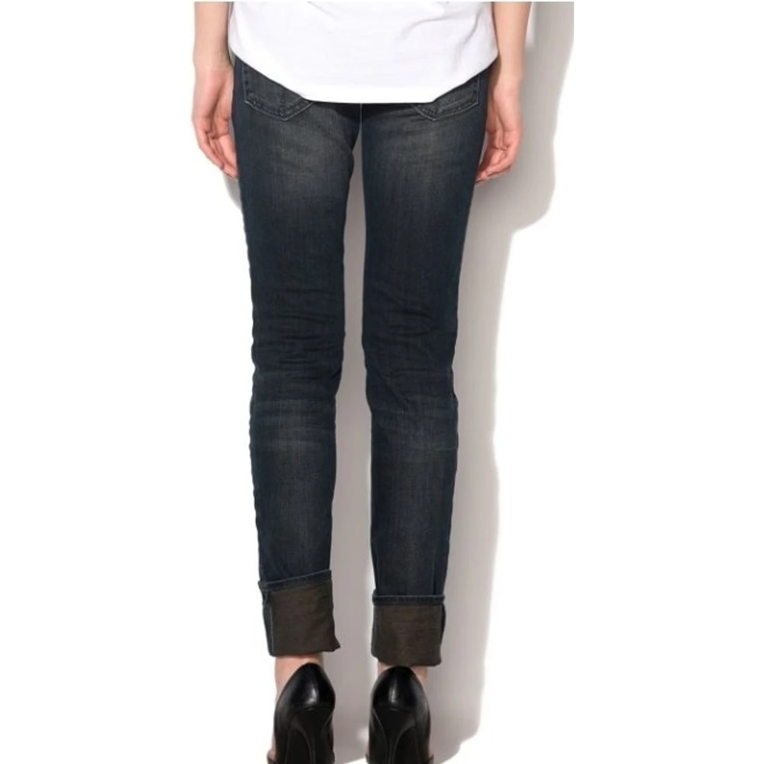 Multicolor Cotton Skinny Jeans