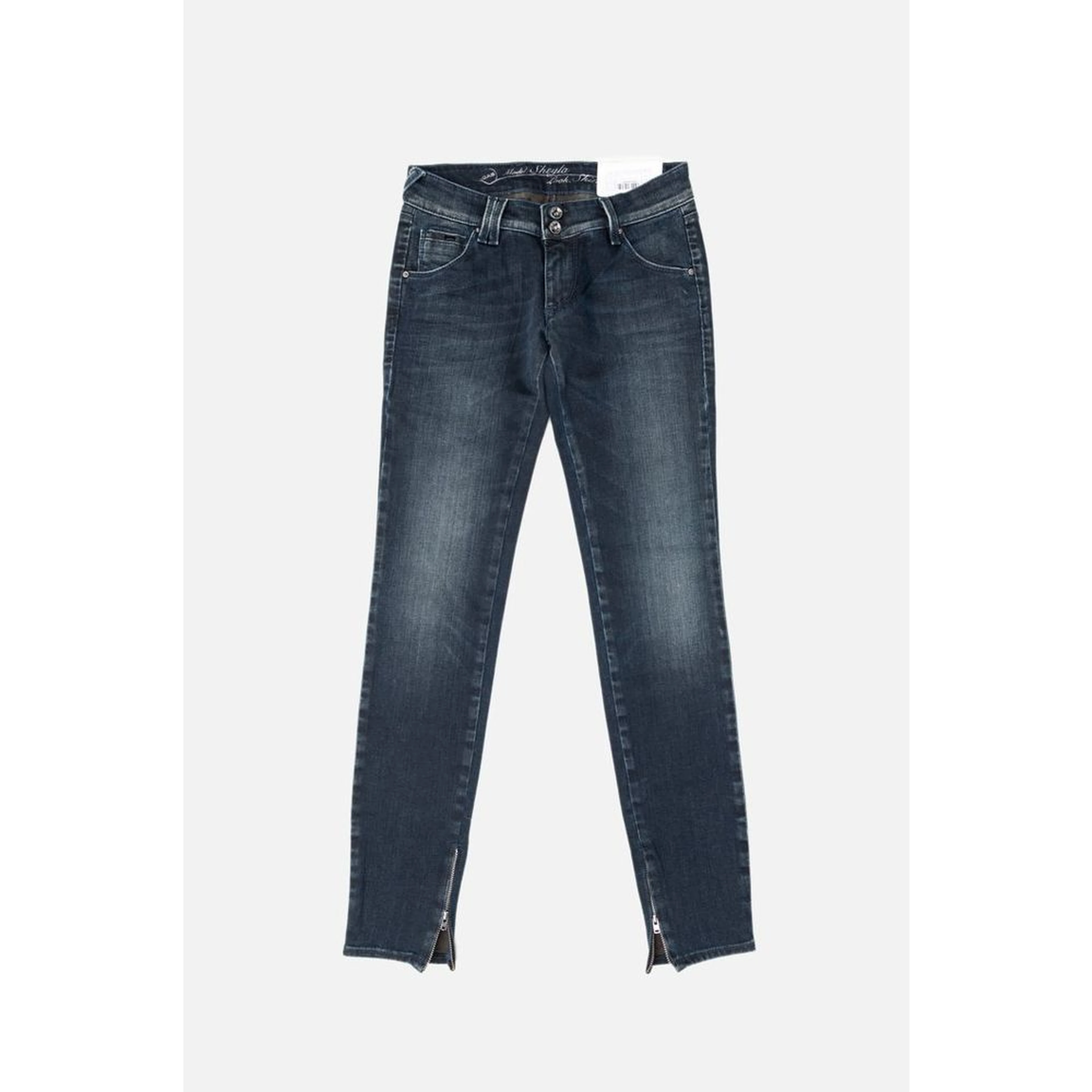 Blue Cotton Jeans Denim
