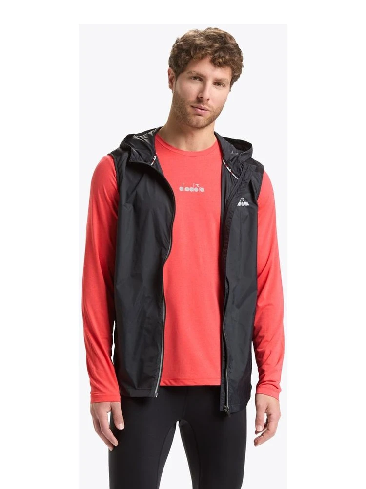 Bicolor Polyamide Waistcoat