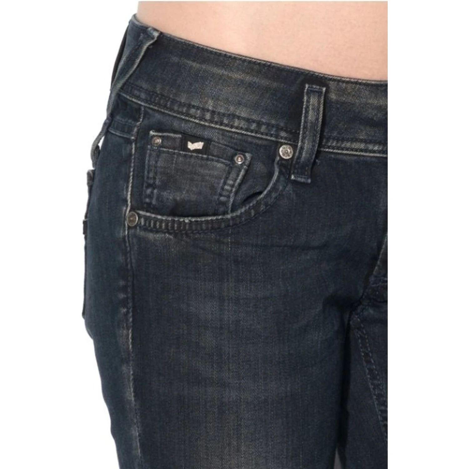 Multicolor Cotton Skinny Jeans